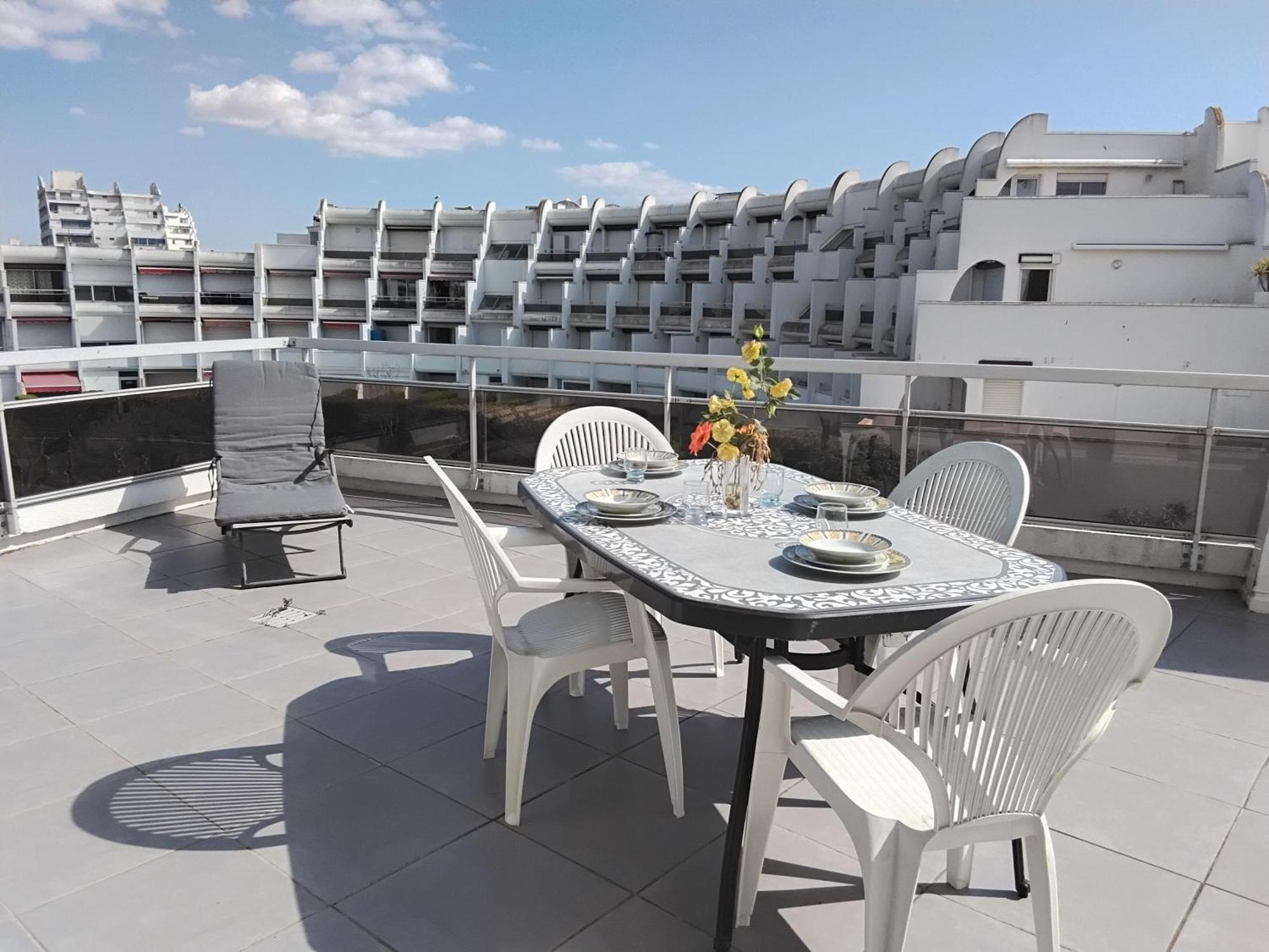 Vittoria Immobilier 10 - Reglement Sur Place -Cheques Vacances Acceptes La Grande-Motte Kamer foto